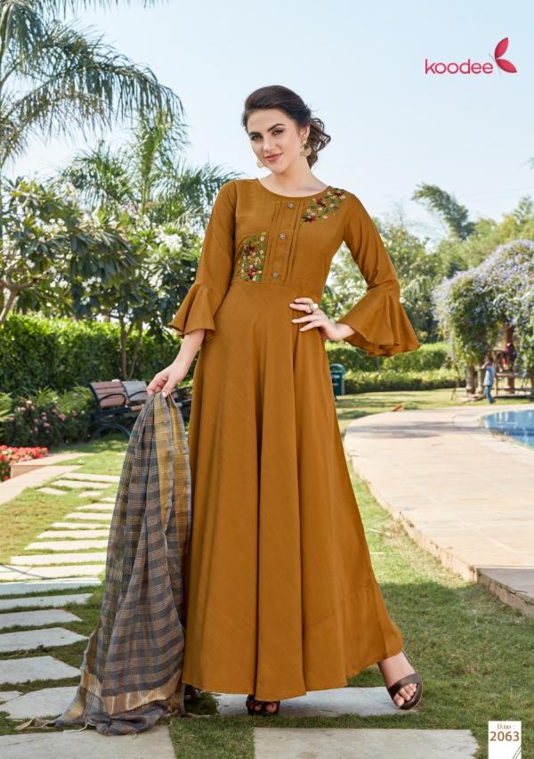 Koodee Chunari 3-Maslin-Kurti-With-Dupatta